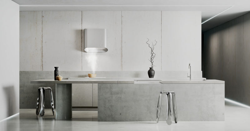 Ciarko Design SIMPLE 60 cm ezüst fali páraelszívó