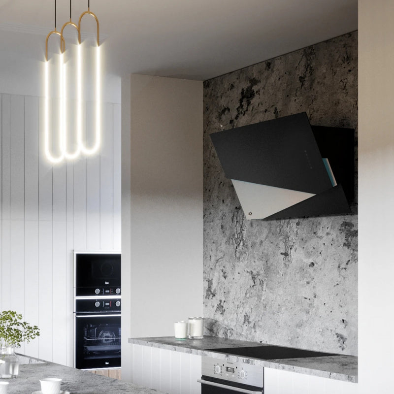Ciarko Design Trio Inox / fekete fali páraelszívó