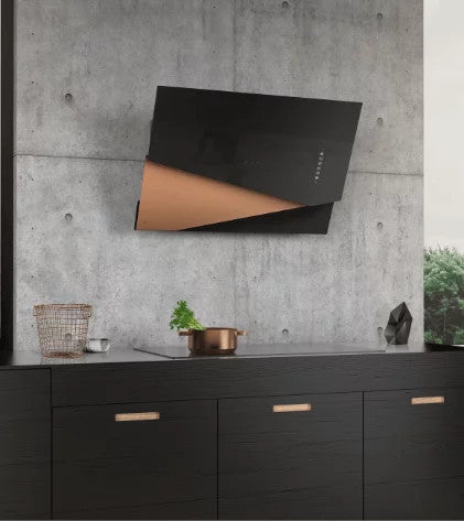 Ciarko Design Trio Rose Gold / fekete fali páraelszívó