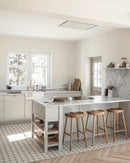 Ciarko Design Su Frame fehér üveg mennyezeti páraelszívó