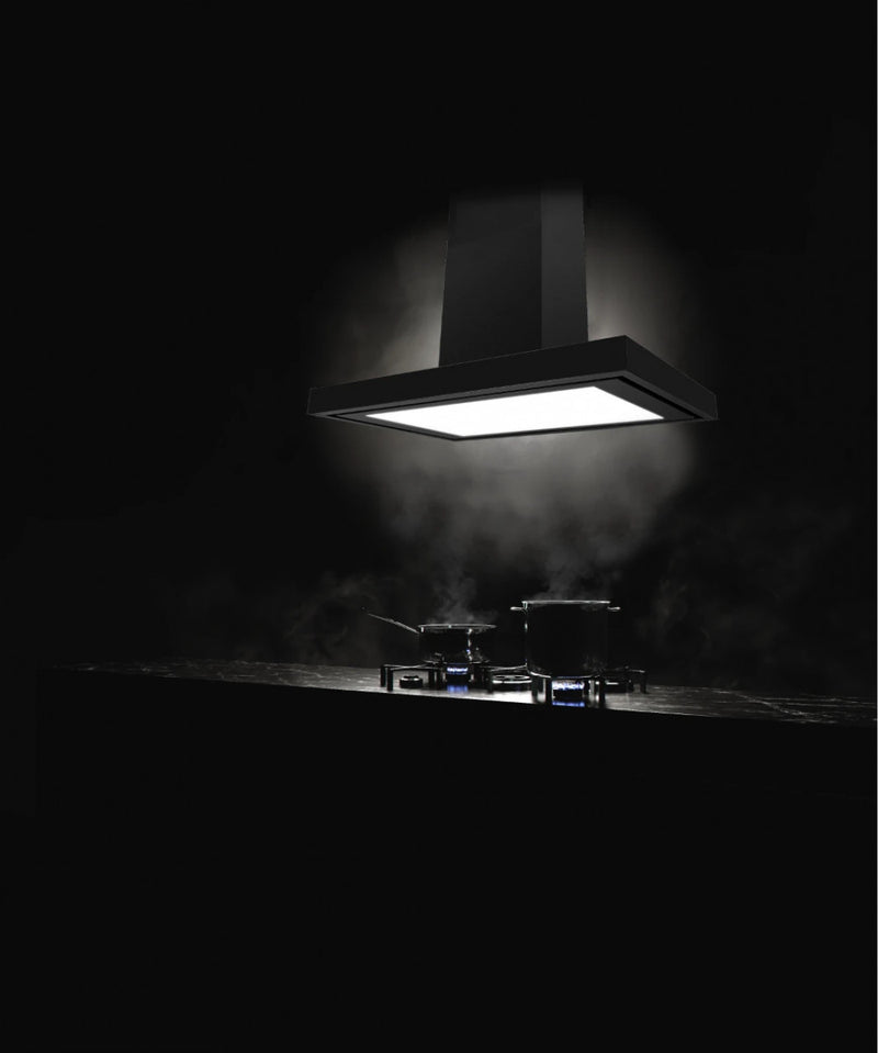 Ciarko Design T-Light 60 cm fekete fali páraelszívó
