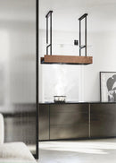 Ciarko Design MINIMAL 1 120 cm fekete sziget páraelszívó (panellal)