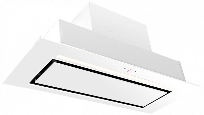 Ciarko Design AURA 74 cm fehér üveg beépíthető páraelszívó