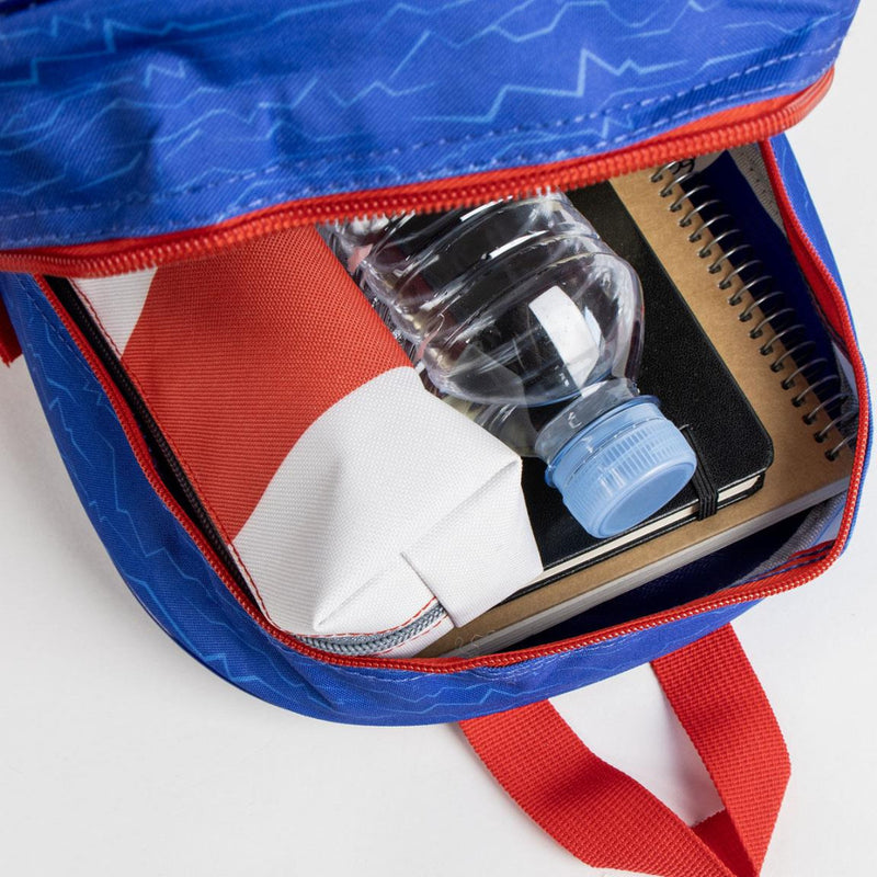 Sonic a sündisznó Prime 3D hátizsák, táska 31 cm, J-CEP2100005349