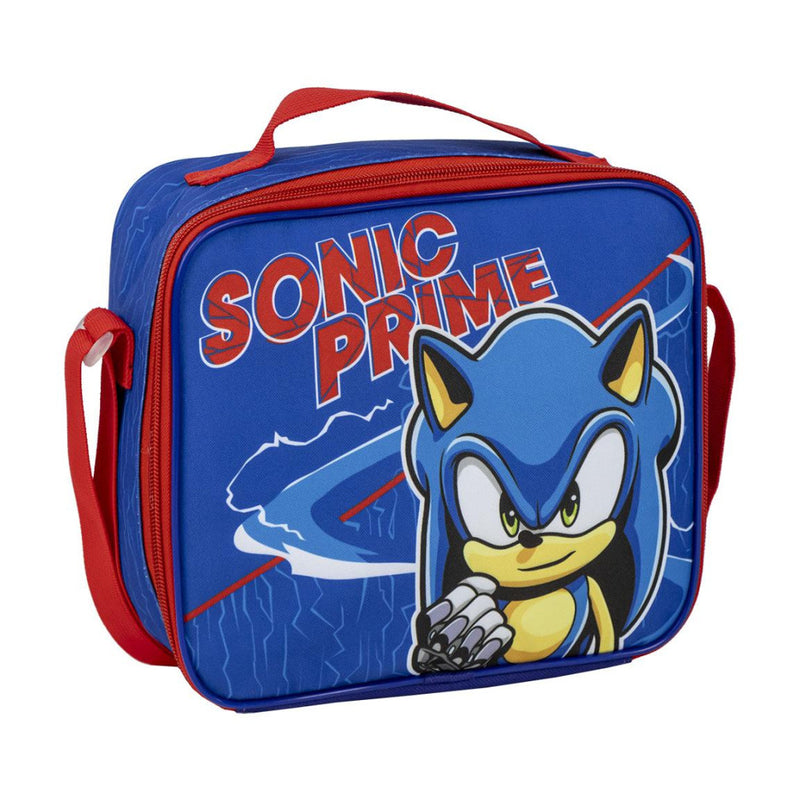 Sonic a sündisznó Prime thermo uzsonnás táska 22 cm, J-CEP2100005355