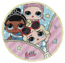 LOL Surprise forma fürdőlepedő, strand törölköző 130 cm (Fast Dry), J-CEP2200004061