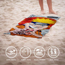 Naruto Jutsu fürdőlepedő, strand törölköző 70x140cm (Fast Dry), J-CEP2200010222