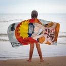 Naruto Jutsu fürdőlepedő, strand törölköző 70x140cm (Fast Dry), J-CEP2200010222