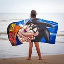 Dragon Ball fürdőlepedő, strand törölköző 70x140cm (Fast Dry), J-CEP2200010228