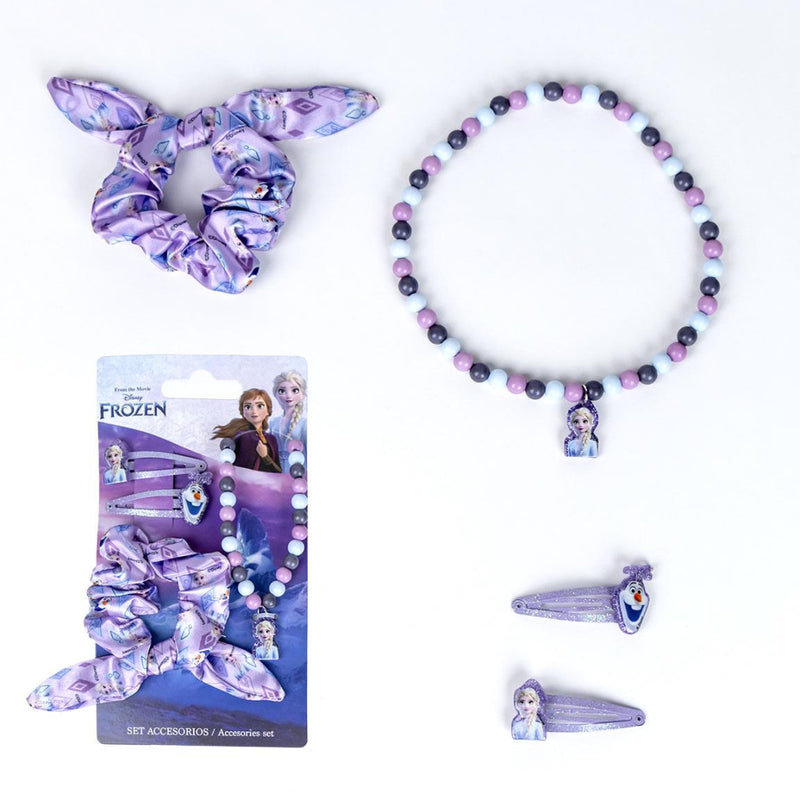 Disney Jégvarázs Olaf and Elsa nyaklánc és hajkiegészítő szett, J-CEP2500002681