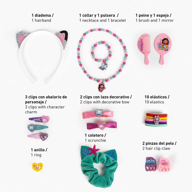 Gabi babaháza Cat-tastic ékszer és hajkiegészítő szett, J-CEP2500002943