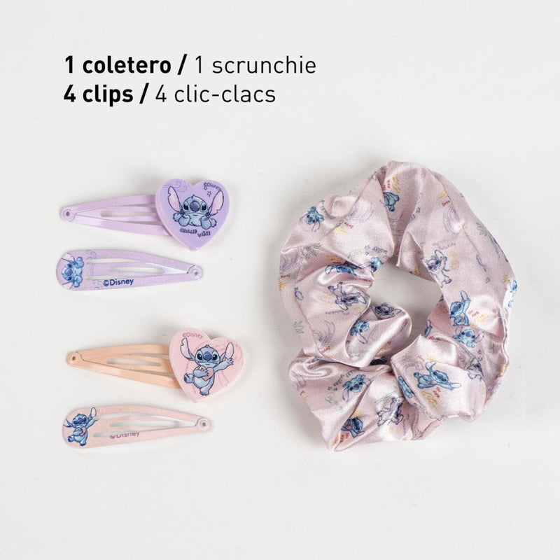 Disney Lilo és Stitch, A csillagkutya hajcsat, hajgumi szett dobozban, J-CEP2500002950