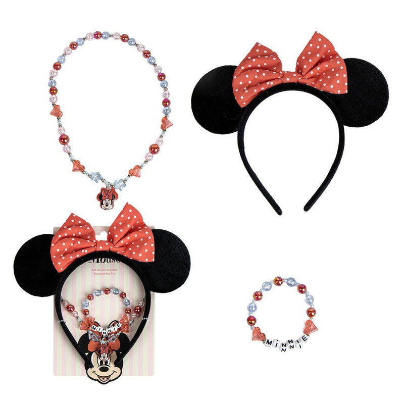 Disney Minnie Ears ékszer és hajpánt szett, J-CEP2500003074