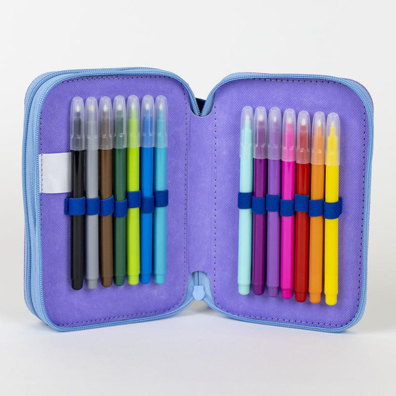 Disney Lilo és Stitch, A csillagkutya tolltartó töltött 2 emeletes, J-CEP2700001141