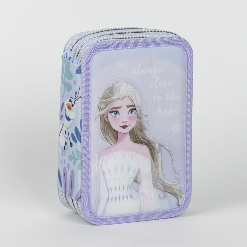 Disney Jégvarázs Elsa tolltartó töltött 3 emeletes, J-CEP2700001191
