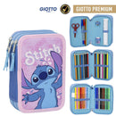 Disney Lilo és Stitch, A csillagkutya Hibiscus tolltartó töltött 3 emeletes, J-CEP2700001261