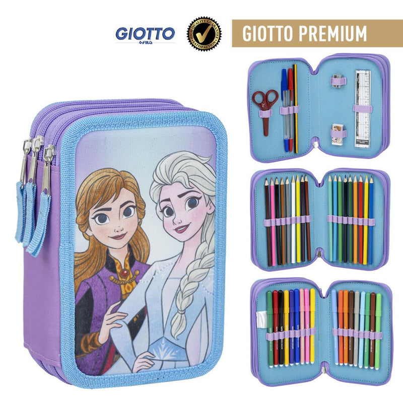 Disney Jégvarázs Sisters tolltartó töltött 3 emeletes, J-CEP2700001296