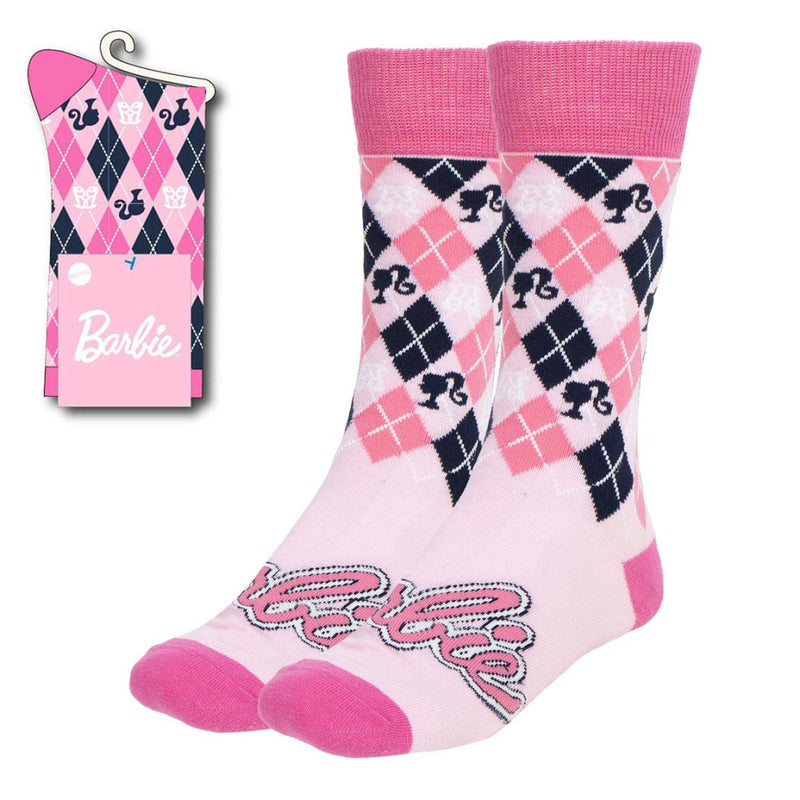 Barbie Argyle női hosszú szárú zokni 36/43, J-CEP2900002434