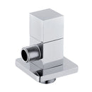 Caldo Freddo QUADRO - sarokszelep - KRÓM - kerámiabetétes - 1/2 &quot; - 3/8&quot;