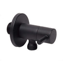 Caldo Freddo - sarokszelep - FEKETE - kerámiabetétes - 1/2 &quot; - 3/8&quot;