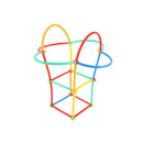 Kreatív építőpálca készlet 1200 db