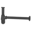 LAVEO mosdószifon, fekete