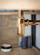 LAVEO mosdószifon, rózsaarany