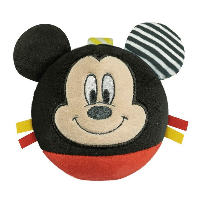 Disney Mickey plüss labdafigura, baba csörgő Clementoni, J-CMC17917A