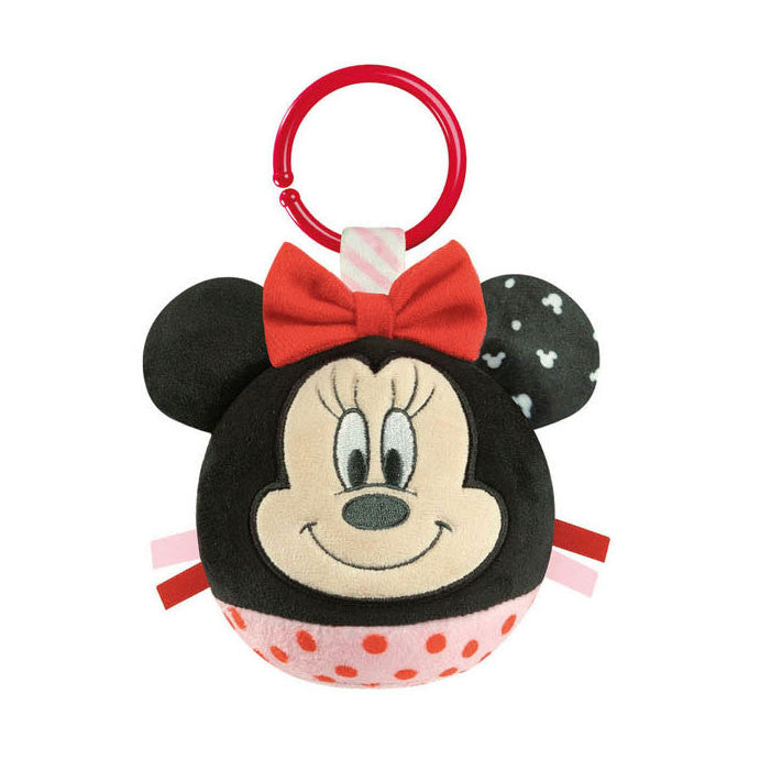 Disney Minnie plüss labdafigura, baba csörgő Clementoni, J-CMC17917C