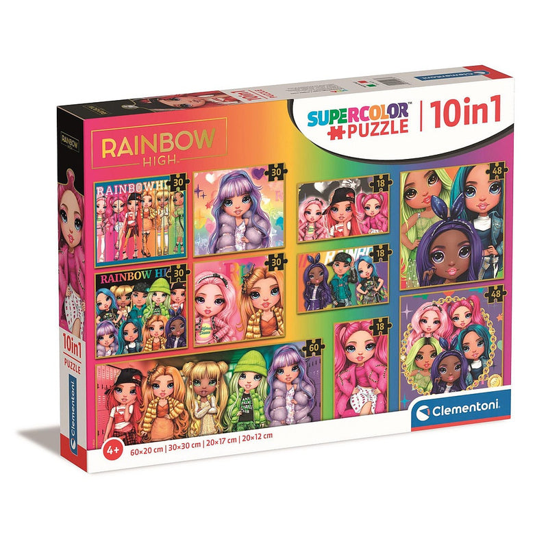 Rainbow High Personalities 10 az 1-ben puzzle Clementoni, J-CMC20273