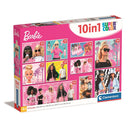 Barbie Girl 10 az 1-ben puzzle Clementoni, J-CMC20282