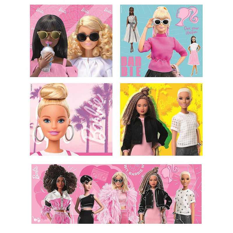 Barbie Girl 10 az 1-ben puzzle Clementoni, J-CMC20282