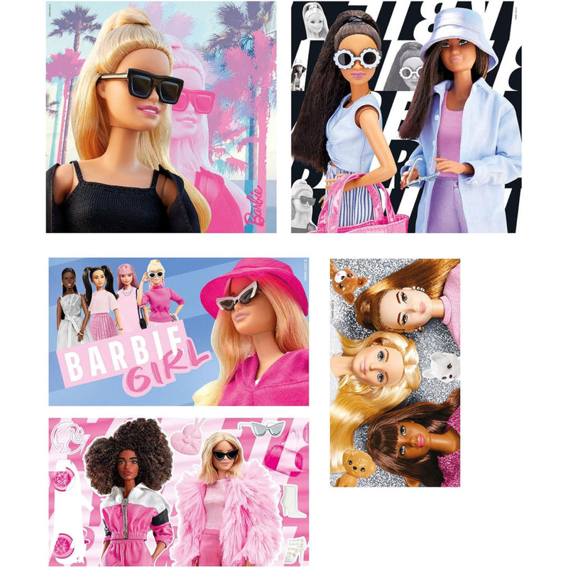Barbie Girl 10 az 1-ben puzzle Clementoni, J-CMC20282
