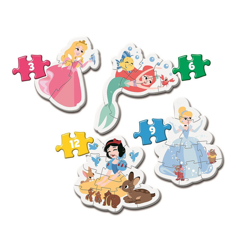 Disney Hercegnők My First baba forma puzzle Clementoni, J-CMC20813