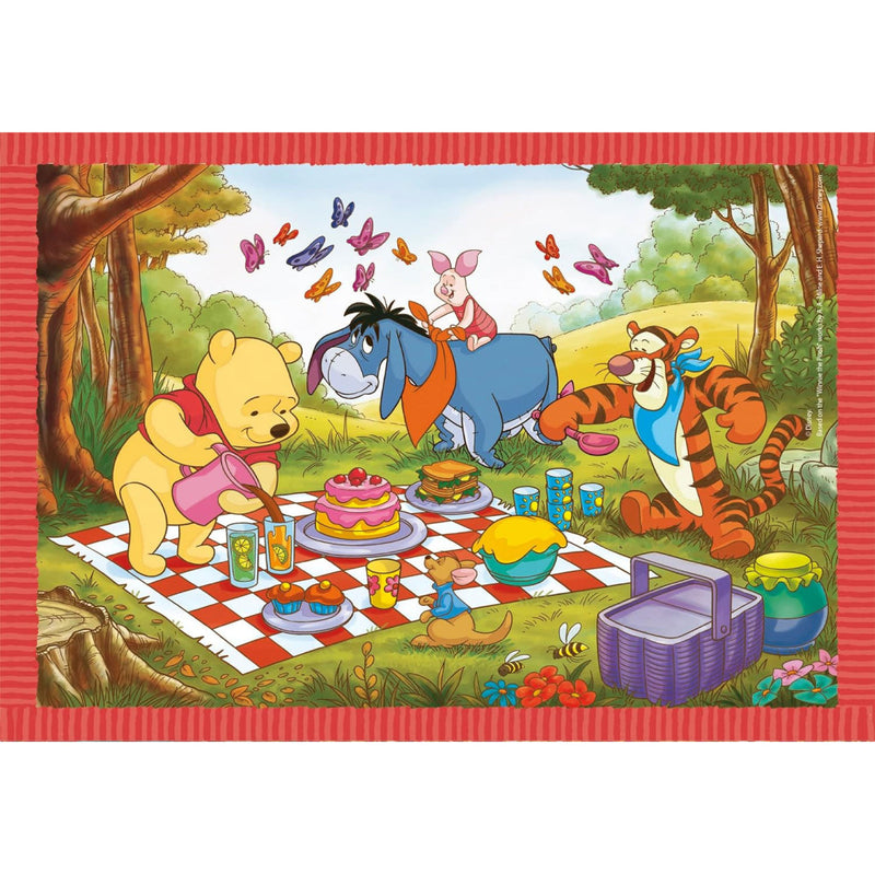 Disney Micimackó Fun Days Forever 4 az 1-ben puzzle Clementoni, J-CMC21514
