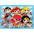 DC Super Hero Mini-mates 4 az 1-ben puzzle Clementoni, J-CMC21520