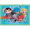 DC Super Hero Mini-mates 4 az 1-ben puzzle Clementoni, J-CMC21520