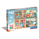 Bluey Play All Day 4 az 1-ben puzzle Clementoni, J-CMC21530