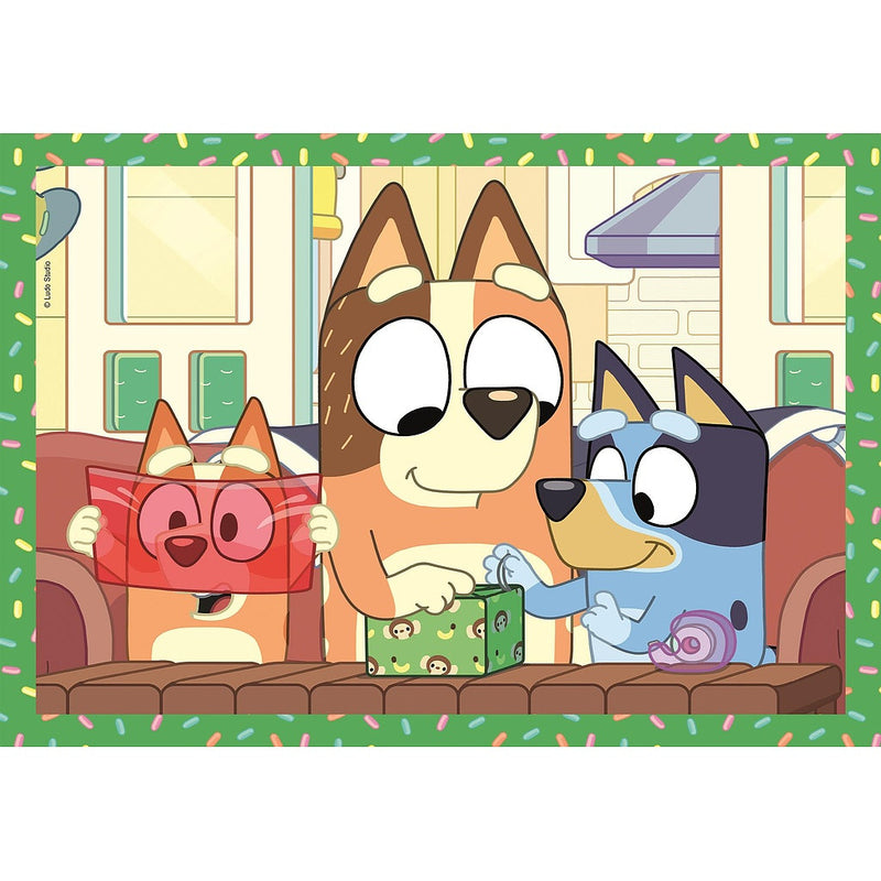 Bluey Play All Day 4 az 1-ben puzzle Clementoni, J-CMC21530