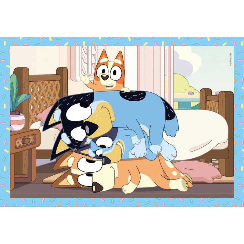 Bluey Play All Day 4 az 1-ben puzzle Clementoni, J-CMC21530