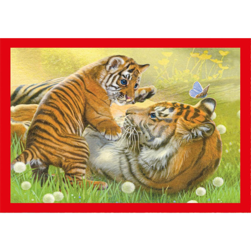 Állatos Baby Cuddles 4 az 1-ben puzzle Clementoni, J-CMC21532