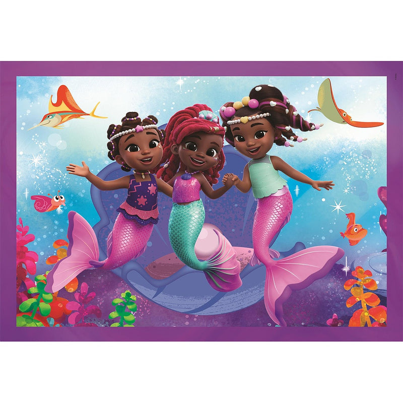 Disney Hercegnők Junior Ariel 4 az 1-ben puzzle Clementoni, J-CMC21533