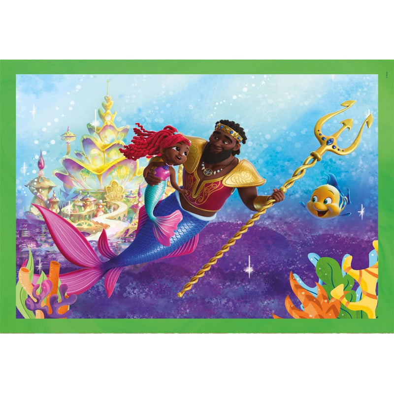 Disney Hercegnők Junior Ariel 4 az 1-ben puzzle Clementoni, J-CMC21533