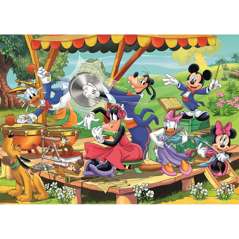 Disney Mickey Orchestra 2x60 db-os puzzle Clementoni, J-CMC21620