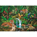 Állatos Jungle Retreat 300 db-os puzzle Clementoni, J-CMC21721