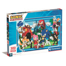 Sonic a sündisznó Crew 300 db-os puzzle Clementoni, J-CMC21729