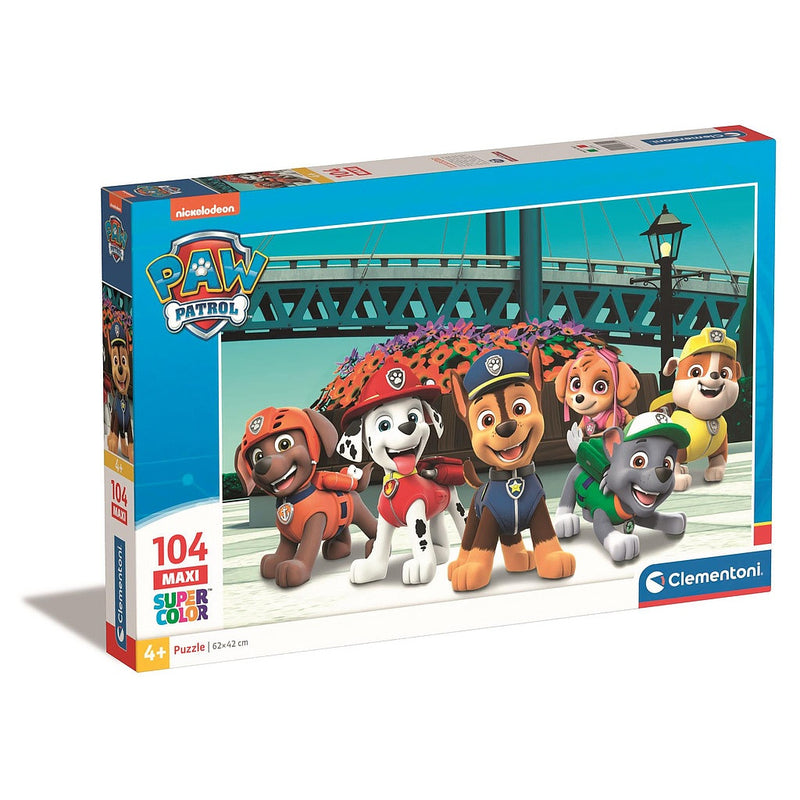 Mancs Őrjárat Adventure Bay 104 db-os maxi puzzle Clementoni, J-CMC23755