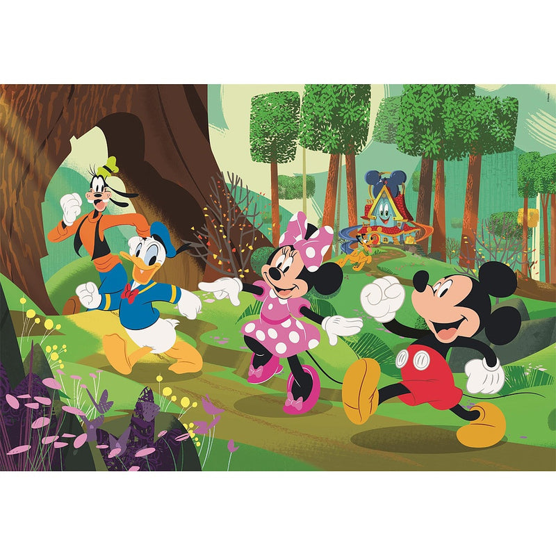 Disney Mickey Lush Forest 104 db-os maxi puzzle Clementoni, J-CMC23772