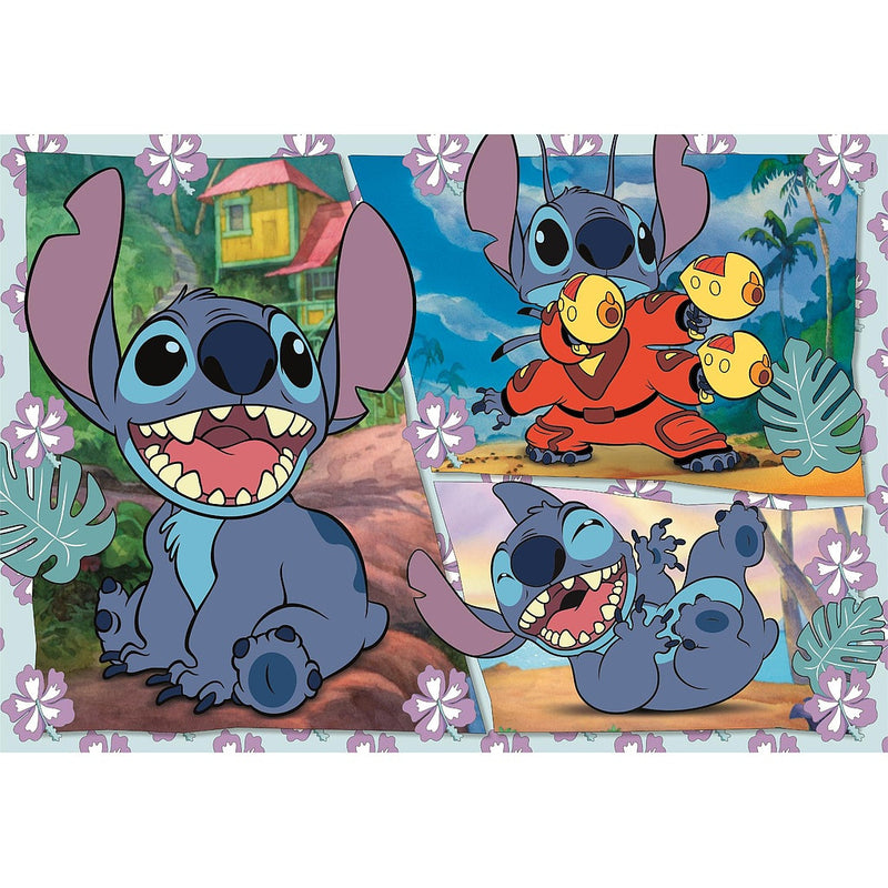 Disney Lilo és Stitch, A csillagkutya Plasma Blaster 104 db-os maxi puzzle Clementoni, J-CMC23776