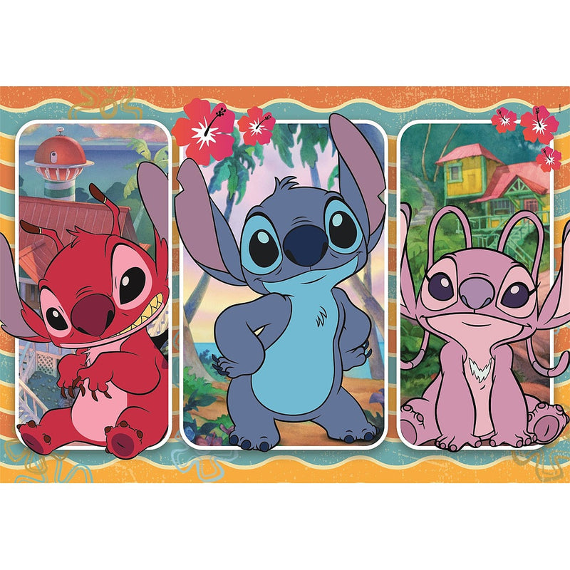 Disney Lilo és Stitch, A csillagkutya Evile 24 db-os maxi puzzle Clementoni, J-CMC24029